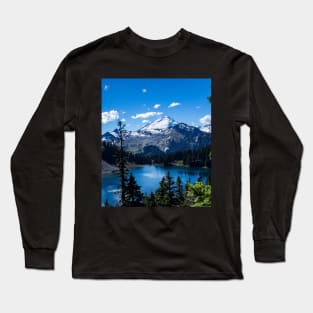 Mt Baker and Baker Lake Long Sleeve T-Shirt